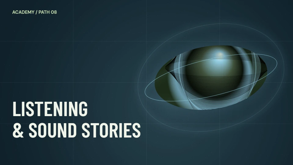 Listening & sound stories learning path artwork